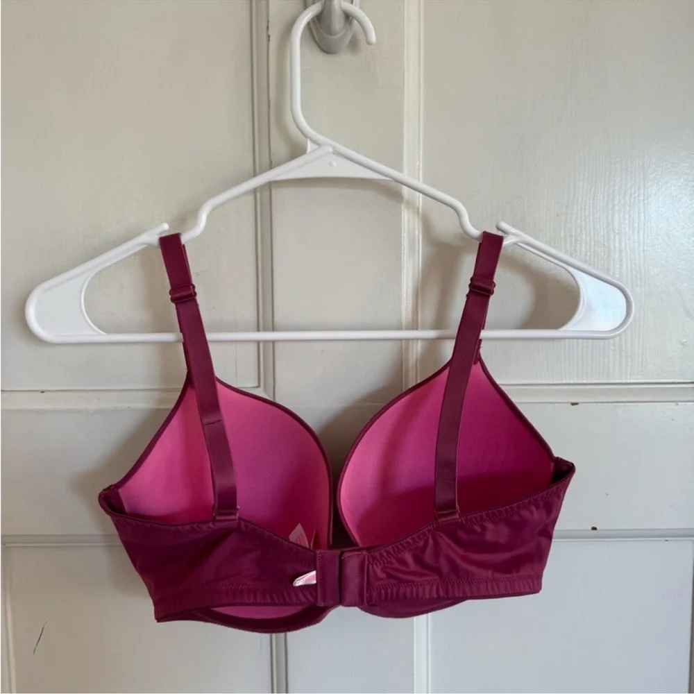 PINK Victoria’s Secret mauve purple wear everywhere lightly lined bra size‎ 34DD